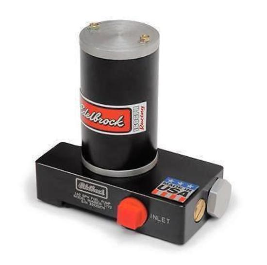 Edelbrock 1792 Quiet-FloÃ¢â€žÂ¢ In-Line Black Electric Fuel Pump - 160 GPH