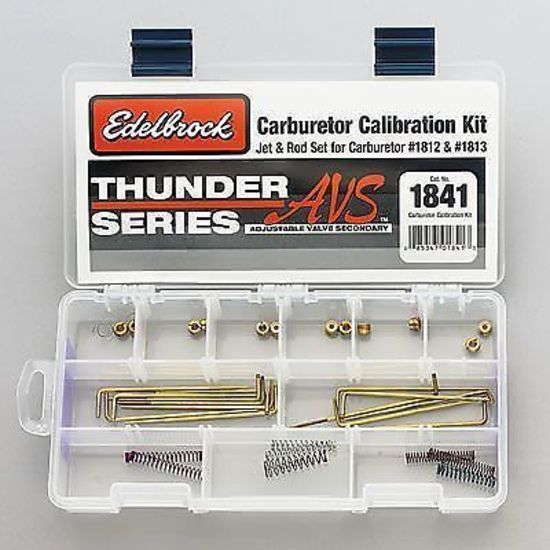 Edelbrock ED1841 Carburetor Calibration Kit (Suits 1812 & 1813 Thunder AVS Carbs)