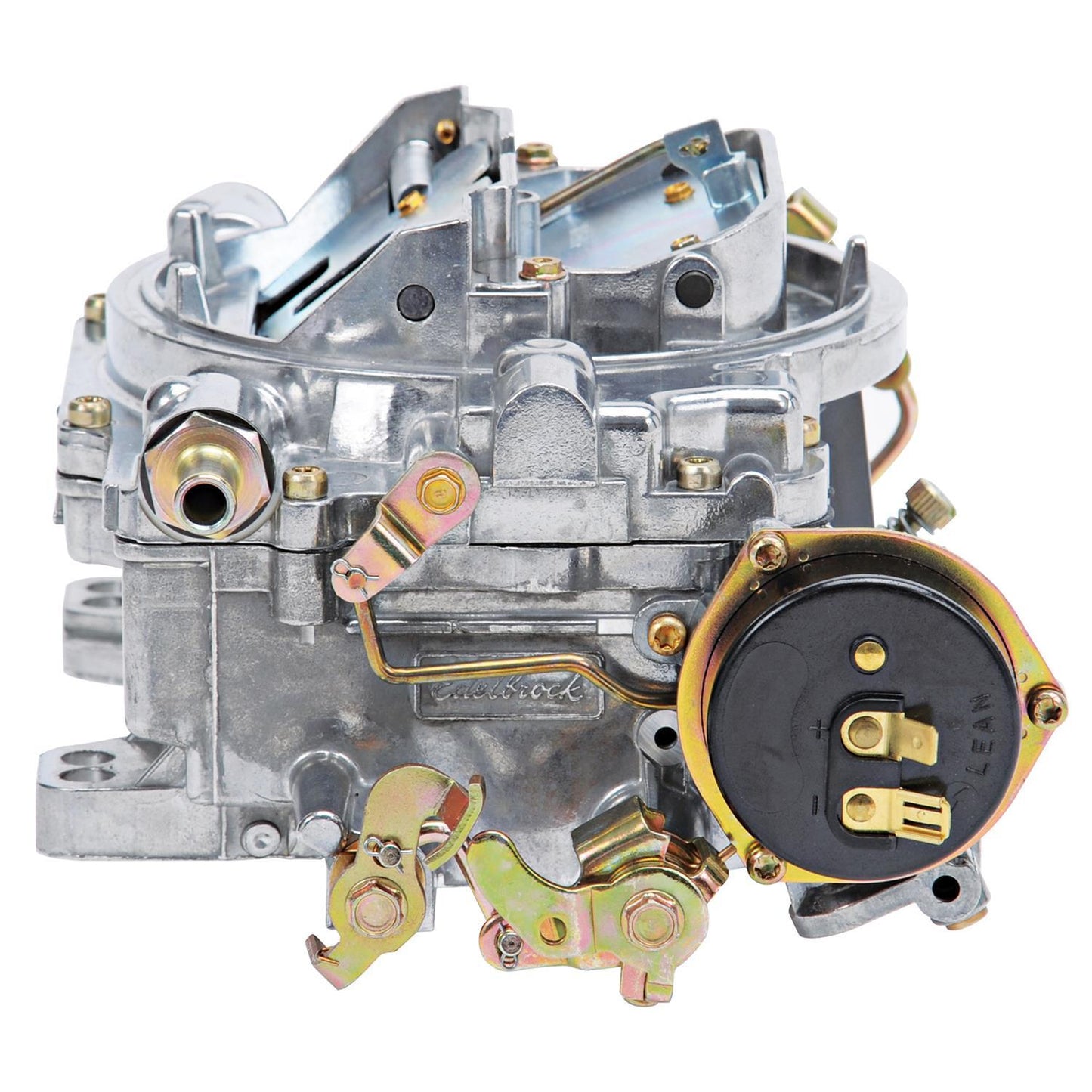 Edelbrock ED1903 AVS2 Series Carburetor 00 CFM 4-Barrel Square Bore Electric Choke Annular Boosters Satin Non-EGR Calibrated for Dual Quads