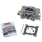 Edelbrock ED1915 AVS2 Series Carburetor 650 CFM 4-Barrel Square Bore Manual Choke Annular Boosters Offroad Spring-Loaded Needle and Seat Satin
