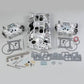 Edelbrock ED20254 Edelbrock Performer RPM Dual Quad Air-Gap Manifold & Carburetor Kit ED20254