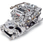 Edelbrock ED20654 Chev BB Edelbrock Dual Quad Endurashine Intake & 500CFM Carburetor Kit ED20654