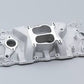 Edelbrock ED2101 Chev SB 262-400 Performer Intake Manifold Bore Dual Plane