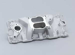 Edelbrock ED2101 Chev SB 262-400 Performer Intake Manifold Bore Dual Plane
