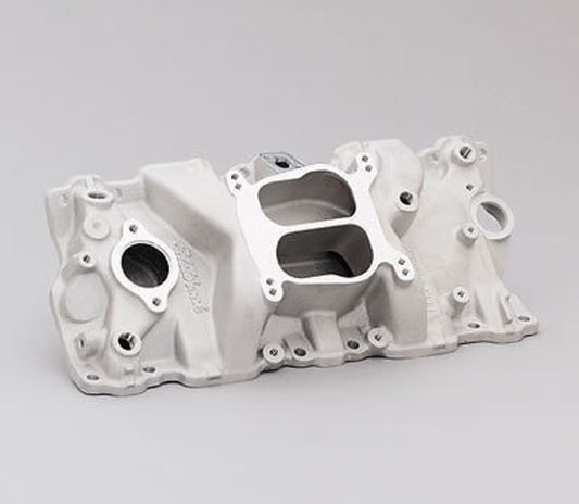 Edelbrock ED2104 Chev SB 5.0L 5.7L 1987-95 Performer Intake Manifold Sq/Spread Bore