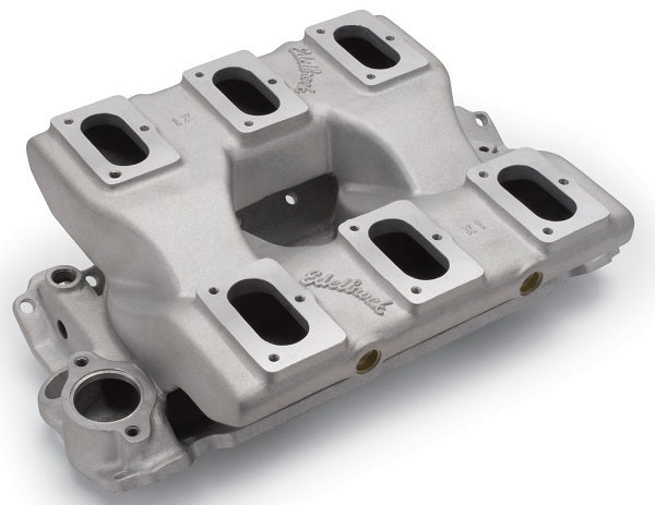 Edelbrock ED2150 Intake Manifold Ram Log suit SB Chev 283-327 Use W/ Edelbrock 94 Carburettors ED2150