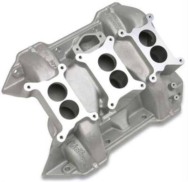 Edelbrock ED2475 Edelbrock Performer Ch-6B Intake Manifold Chrysler BB 413-440 Six Pack ED2475