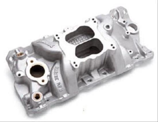 Edelbrock ED2506 Performer RPM Marine Intake Manifold Chev SB 305/350 Dual Plane