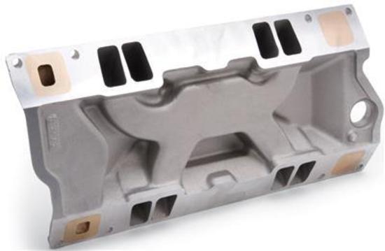 Edelbrock ED2516 Performer RPM Chev 350 Vortec Intake Manifold Dual Plane Marine