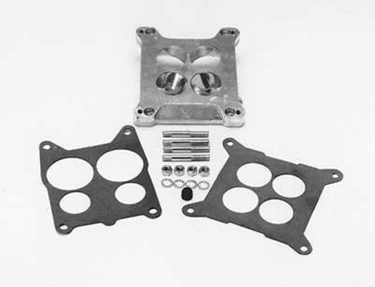 Edelbrock ED2696 Square To Spread Bore 4 Hole Performance Carburettor Adapter 0.850"