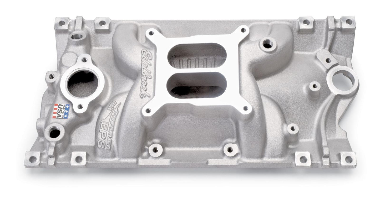 Edelbrock ED2716 Chev SB 5.7L Vortec Performer EPS Dual Plane Intake Manifold