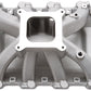 Edelbrock ED2894 Intake Manifold, Victor Jr, Single Plane, Carbureted, Square Bore, Aluminum, Natural, Vn Heads, Holden, ED2894