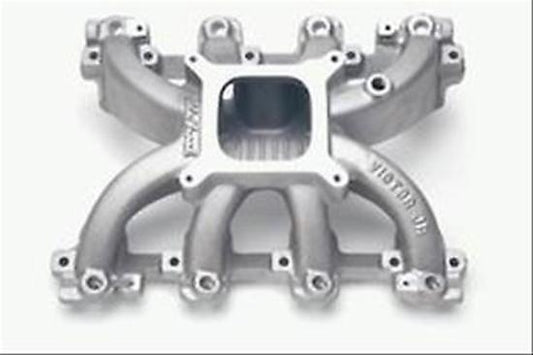 Edelbrock ED29087 Chev GM LS1 LS2 Victor Jr Carbureted Intake Manifold SQ Bore
