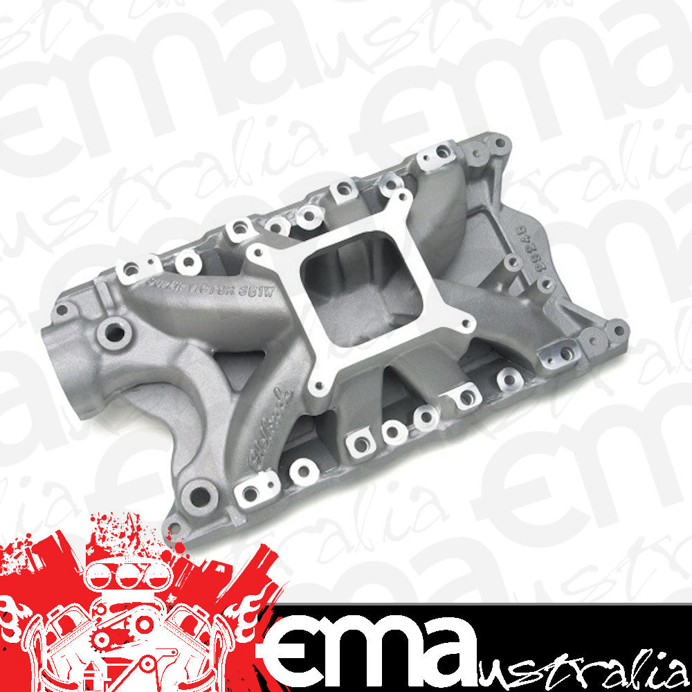 Edelbrock ED29245 Super Victor Efi 351W Intake Manifold Ford 351W 9.5" Deck 4500-8000 RPM ED29245
