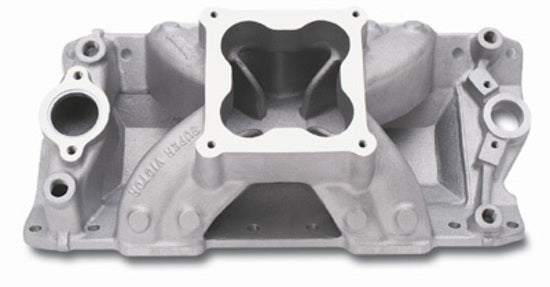 Edelbrock ED2970 Super Victor 4500 Intake Manifold Small Block Chevy for 4500 Series Carburettors 3500-8500 RPM ED2970