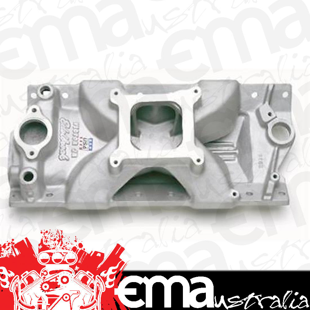 Edelbrock ED2975 Chev SB 262-400 Single Plane Victor Jr Intake Manifold