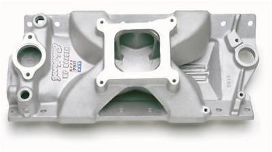 Edelbrock ED2975 Chev SB 262-400 Single Plane Victor Jr Intake Manifold
