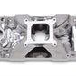 Edelbrock ED29754 Chev SB Victor Jr. Carbureted Intake Manifold Endurashine