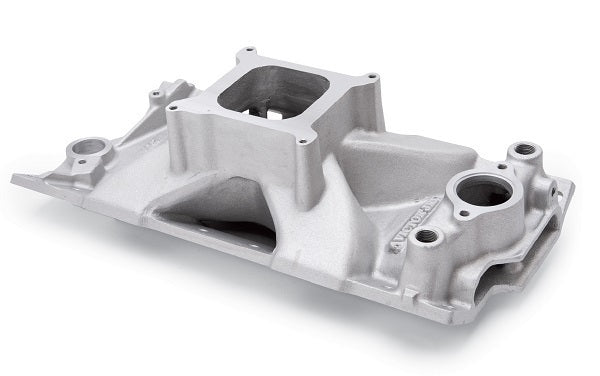 Edelbrock ED2999 Victor Jr. Intake Manifold Small Block Chevy 3500-8000 RPM Tall 1" Taller ED2999