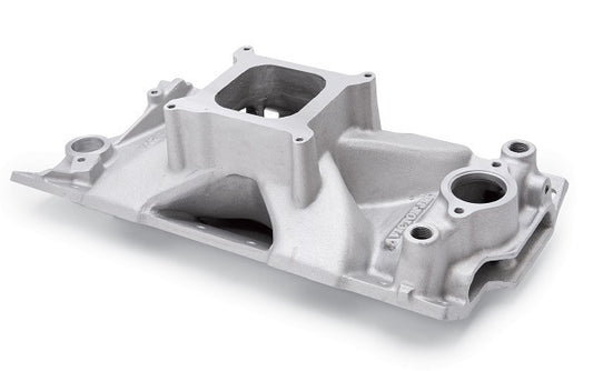 Edelbrock ED2999 Victor Jr. Intake Manifold Small Block Chevy 3500-8000 RPM Tall 1" Taller ED2999
