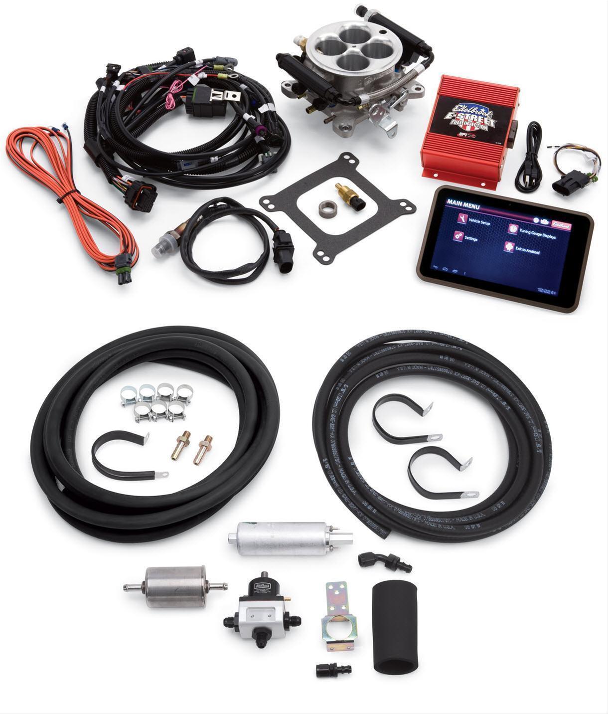 Edelbrock ED3602 Edelbrock E-Street Universal Efi System ED3602 W/ Return Style Fuel Kit