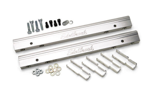 Edelbrock ED3633 Edelbrock Replacement Alloy Fuel Rail Kit for Chev BB Pro-Flo Efi Systems ED3633