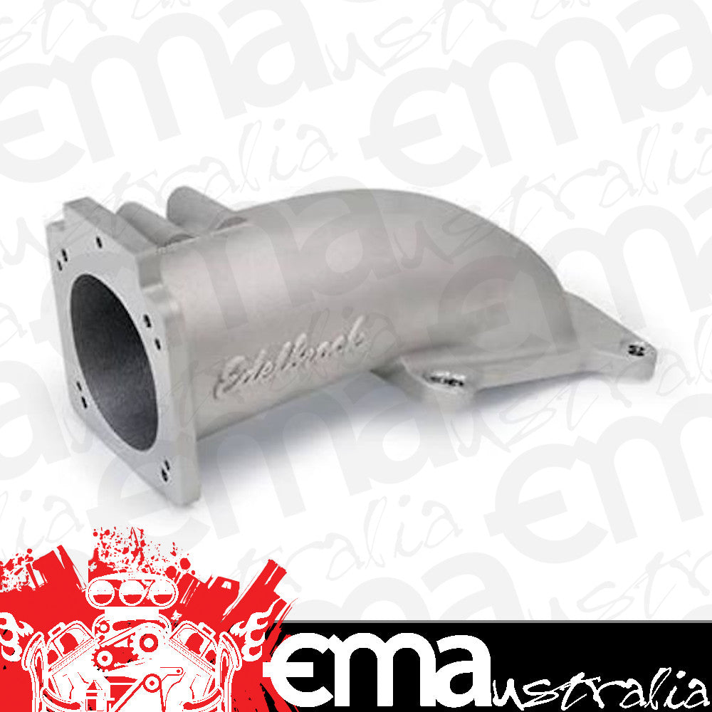 Edelbrock ED3847 Edelbrock Ultra Low Profile Intake Elbow 90Mm T/B To Square Bore ED3847