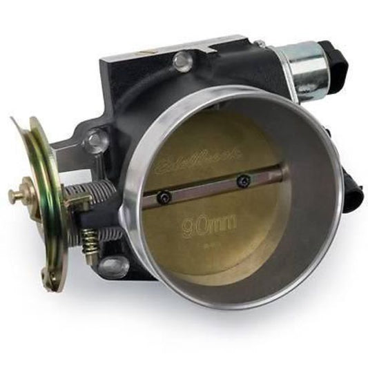 Edelbrock ED38643 Victor 90mm Throttle Body Black Chev/Holden LS1 5.7L TPS & IAC