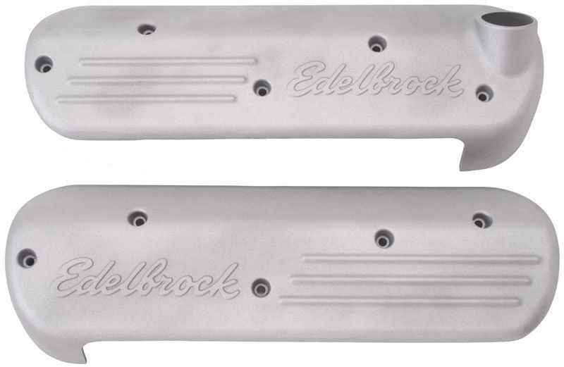 Edelbrock ED4118 Chev LS1/LS6 4.8L-6.0L Coil Covers Natural Cast Finish