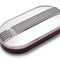 Edelbrock ED4119 Edelbrock Classic Polished Alloy Air Cleaner Large Oval Dual Carb ED4119