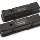 Edelbrock ED41733 Edelbrock Victor Series Tall Black Valve Covers Chev SB 262-400 Cid ED41733