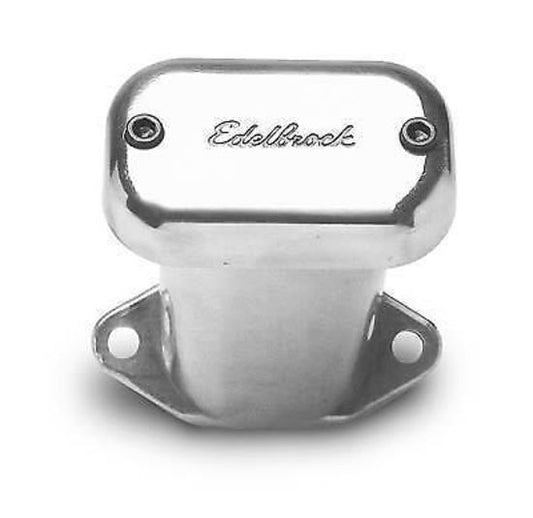 Edelbrock ED4203 Edelbrock Race Series Breather Polished Alloy 4-3/4" Tall Bolt On Type ED4203