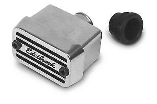 Edelbrock ED4204 Elite Series Breather Rectangular Push-In Style