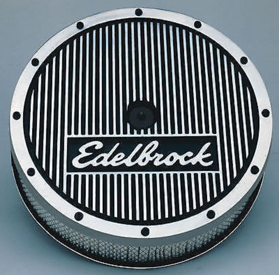 Edelbrock ED4207 Elite Series 14" x 3" Air Cleaner 1" Drop Suits 5-1/8" Flange