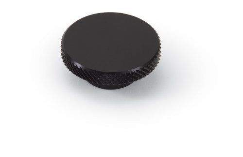 Edelbrock ED4209 Elite Series Knurled Air Cleaner Nut Black 1/4-20" Thread