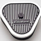 Edelbrock ED4222 Edelbrock Elite Series Triangular Air Cleaner 14-1/8"W X 13-3/8"L ED4222