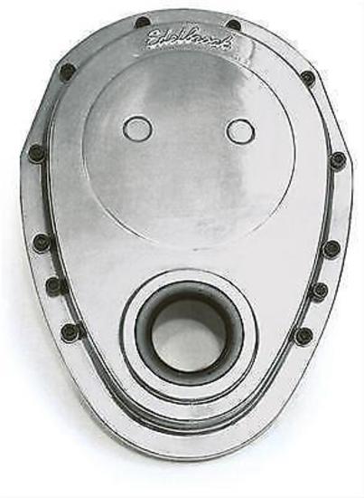 Edelbrock ED4240 Edelbrock Alloy Timing Cover & Gaskets Chev SB ED4240