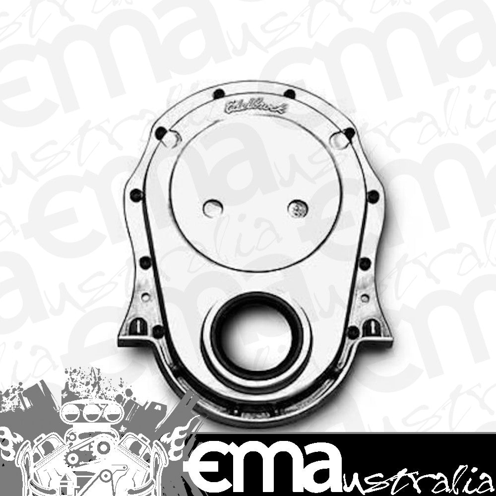Edelbrock ED4241 Chev Big Block 396-454 Polished Aluminium Timing Cover