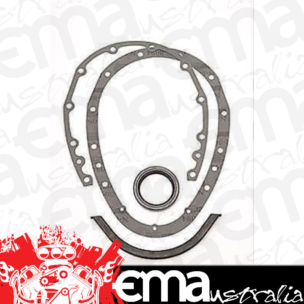 Edelbrock ED4243 Edelbrock Timing Cover Gasket Kit Suits Edelbrock 4242 Chev 2 Pce Cover ED4243