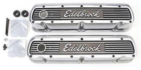 Edelbrock ED4260 Ford SB Ford Windsor 260-351 Tall Elite Series Valve Covers