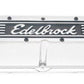 Edelbrock ED42604 Edelbrock Elite Series Alloy Valve Covers suit Ford 289-351W Endurashine ED42604