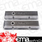 Edelbrock ED4262 Elite 2 Series Short Valve Covers - Polished suit SB Chev W/ Edelbrock Logo ED4262