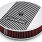 Edelbrock 4268 Elite 2 Series Polished 14" Round Air Cleaner - 3" Pro-Flo Element