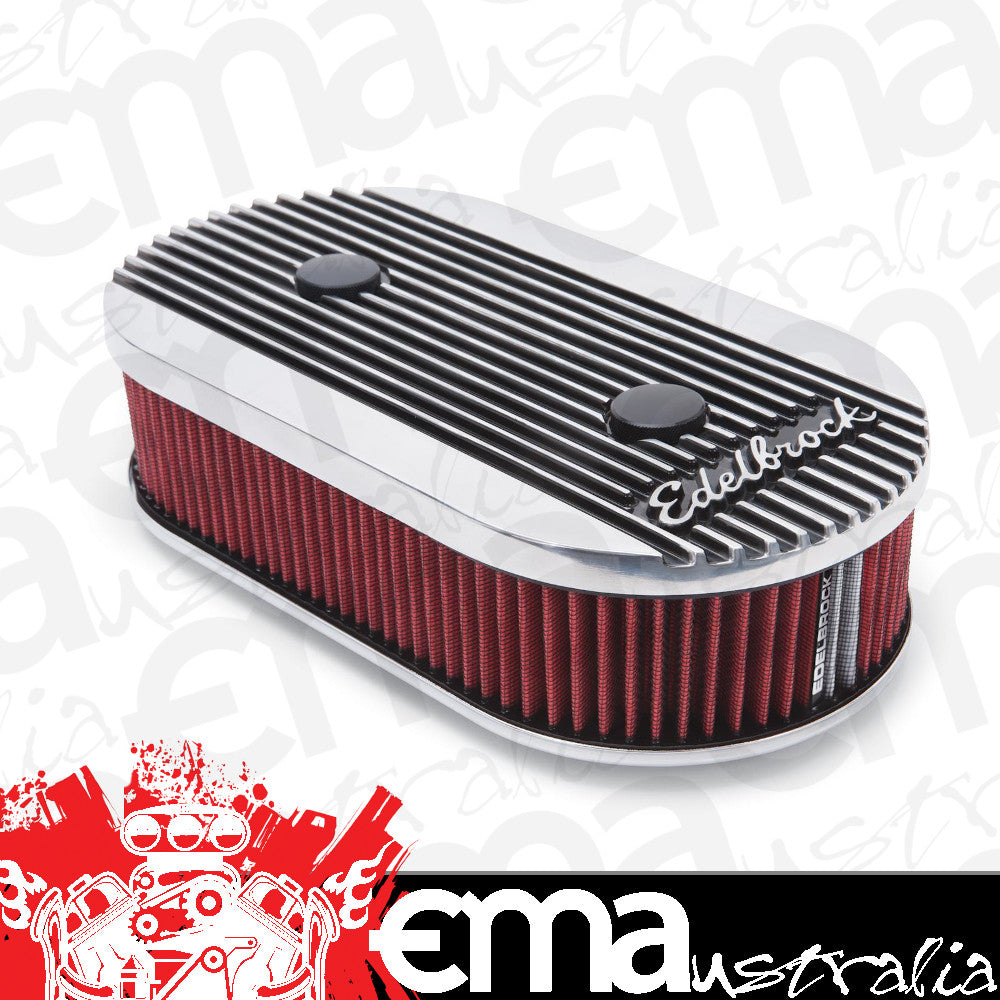 Edelbrock 4272 Elite II Air Cleaner #4272 with washable filter, polished finish