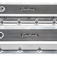 Edelbrock ED4275 Elite 2 Series Tall Valve Covers - Polished suit BB Chev W/ Edelbrock Logo ED4275