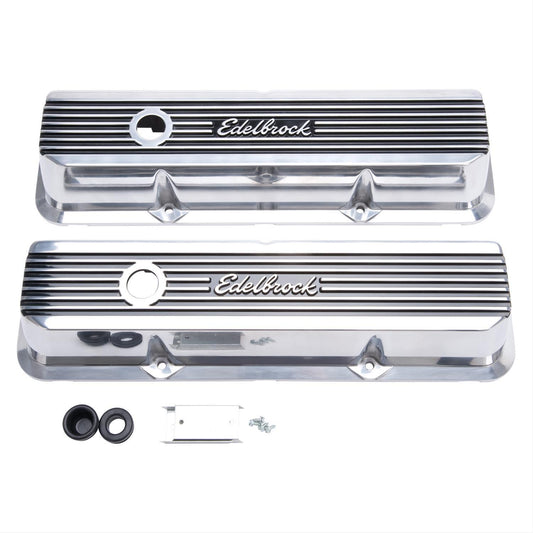 Edelbrock ED4277 Edelbrock Elite II Series Alloy Valve Covers ED4277 suit Ford BB Fe 352-428Ci