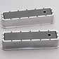 Edelbrock ED4281 Edelbrock Elite Series Chev BB Tall Alloy Finned Valve Covers Polished ED4281