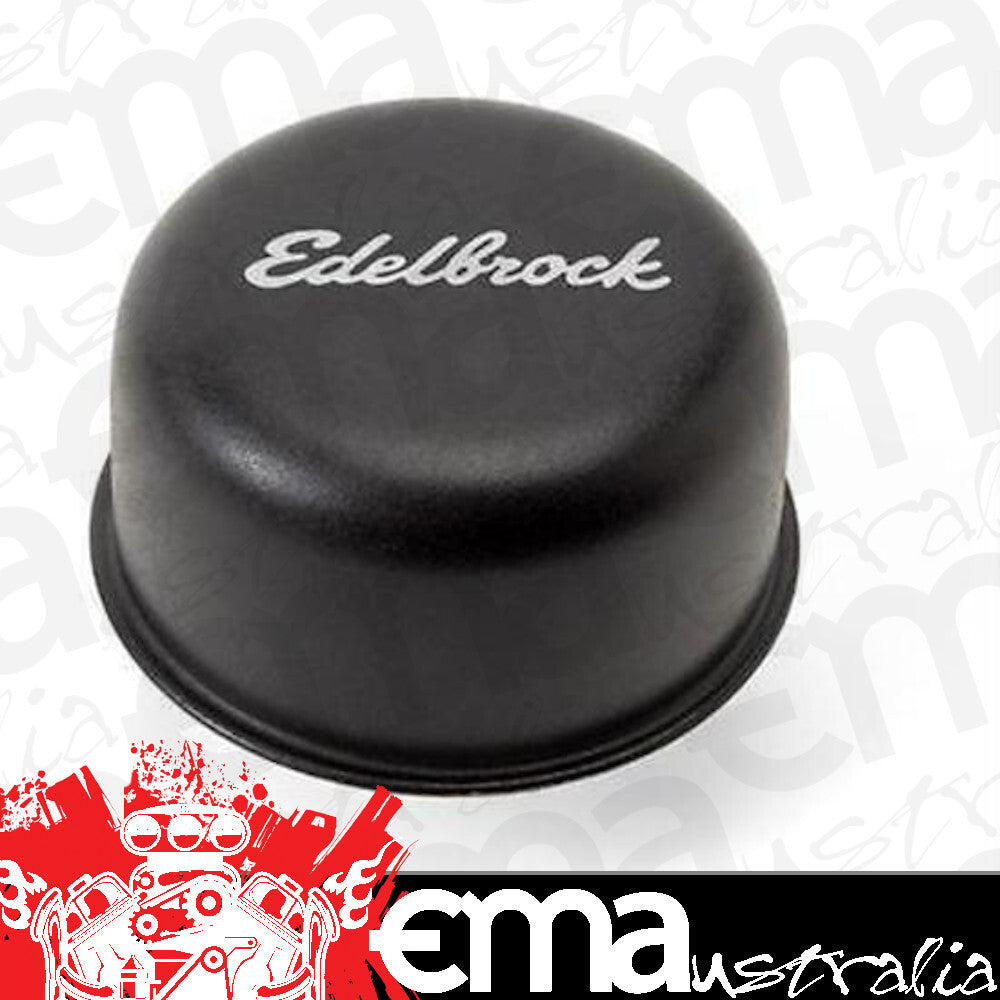 Edelbrock ED4403 Valve Cover Breather Black Signature Series