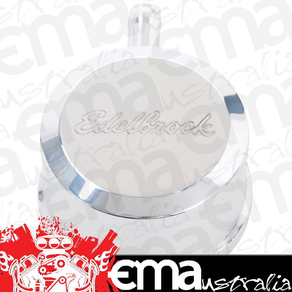 Edelbrock ED4407 Piston Shaped Oil Filler Cappush-In Cap 1-1/4