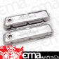 Edelbrock ED4460 Signature Series Chrome Valve Covers Ford 260-289-302 W Not Boss And 351W, 3.7" Overall Height ED4460